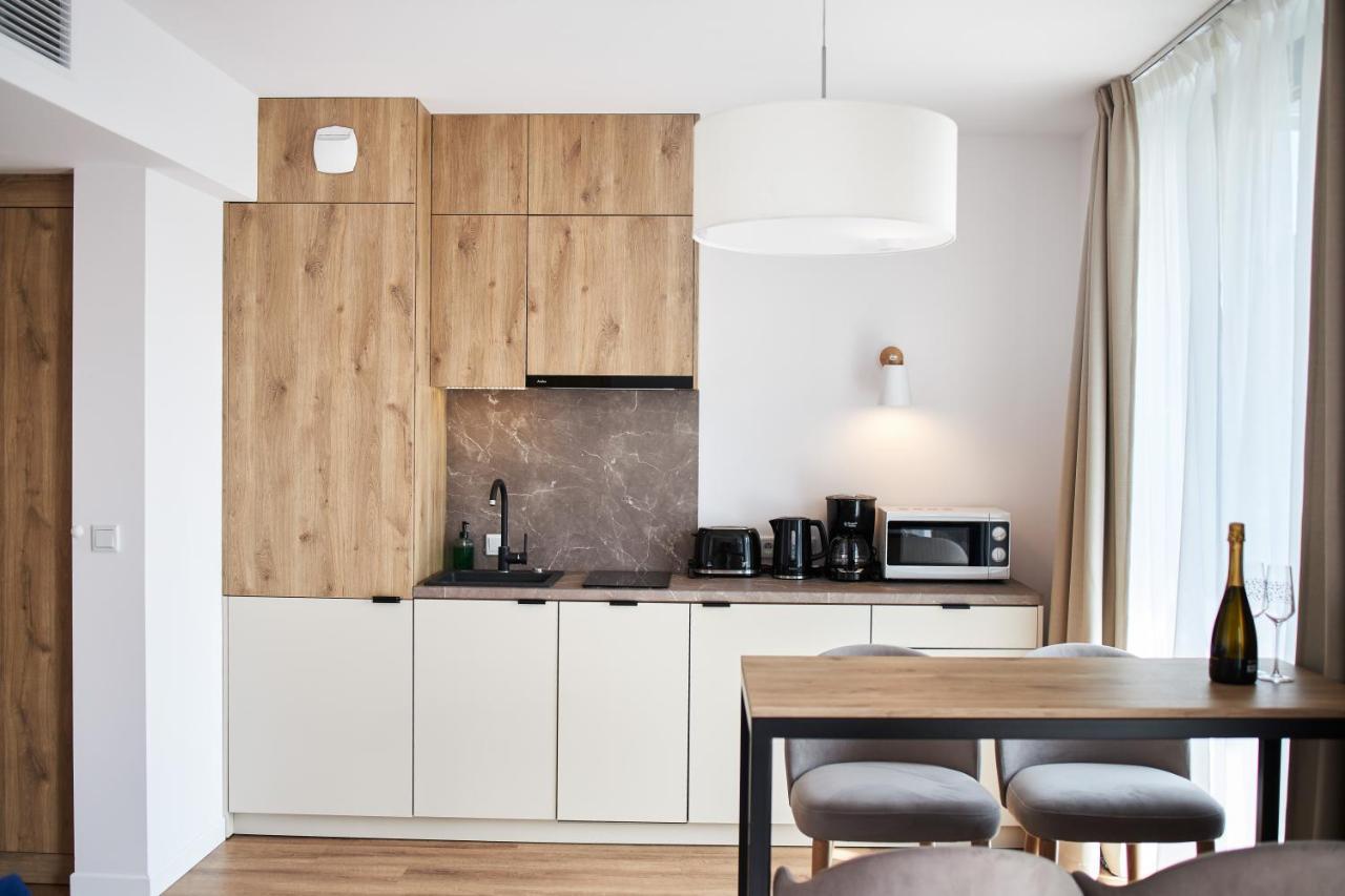 Jantaris Mielno Apartamenty Przy Plazy Dış mekan fotoğraf