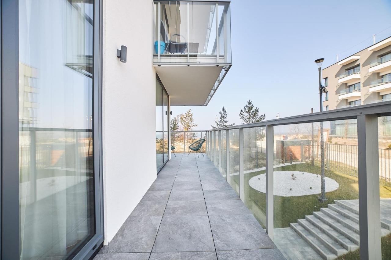 Jantaris Mielno Apartamenty Przy Plazy Dış mekan fotoğraf