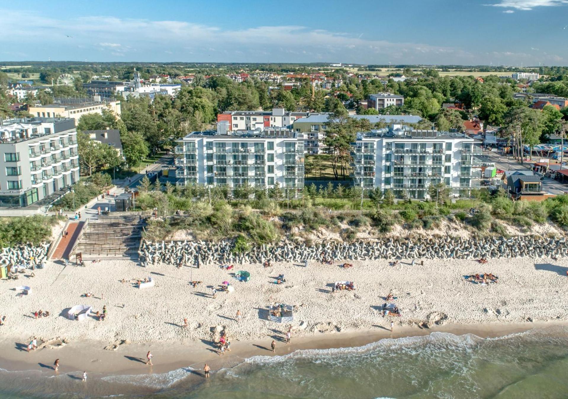 Jantaris Mielno Apartamenty Przy Plazy Dış mekan fotoğraf